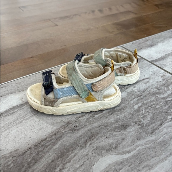 H&M Kids Sandals with Navy and Light Blue Straps - Picture 3 of 5
